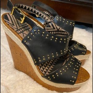 Jessica Simpson Back Wedge Sandals